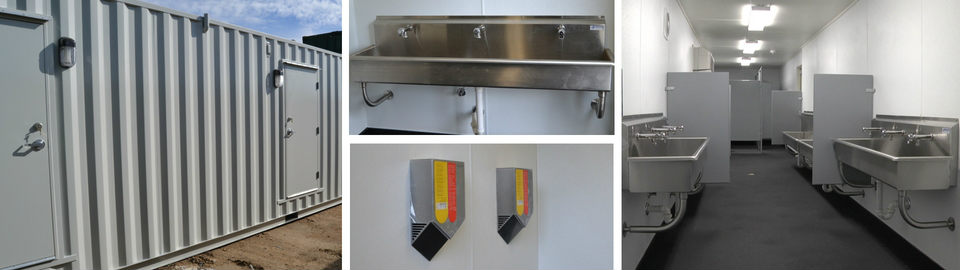 Shipping Container Restroom Shipping Container Restroom
