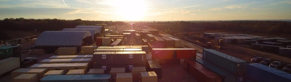 Falcon Yard and Domes with shipping containers ready for modification. Falcon Yard and Domes with shipping containers ready for modification.