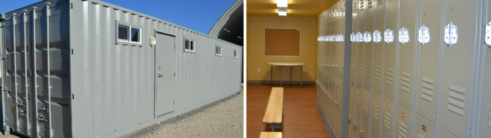 Locker Room Comfort Station with Bathrooms and Showers Locker Room Comfort Station with Bathrooms and Showers