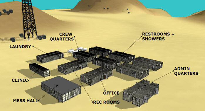 camp housing