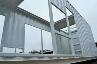 Remote Industrial Equipment Enclosure Using a Shipping Container