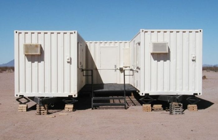 Mobile housing made for border patrol agents. Mobile housing made for border patrol agents.