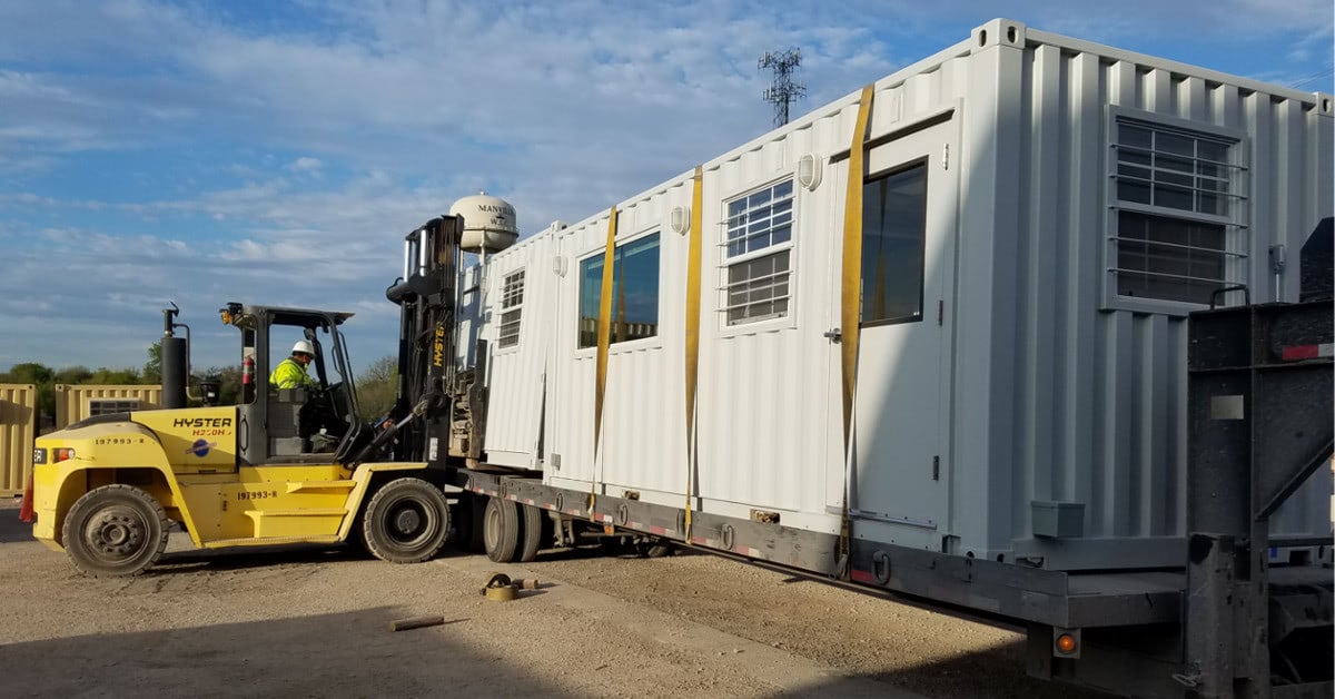 A mobile module for a multi-story building