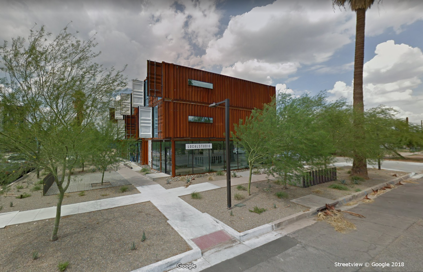 The Oscar Apartment Complex, Phoenix AZ, Google Streetview