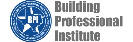 Logo for the building professional institute of Texas.