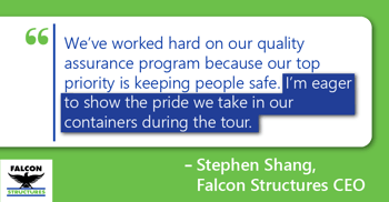 Quote: "We've worked hard on our quality assurance program."