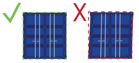 Before buying a shipping container, check the overall shape, the more orthogonal the better.