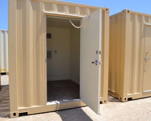 Every RTU enclosure has a personnel door for easy access. Every RTU enclosure has a personnel door for easy access.