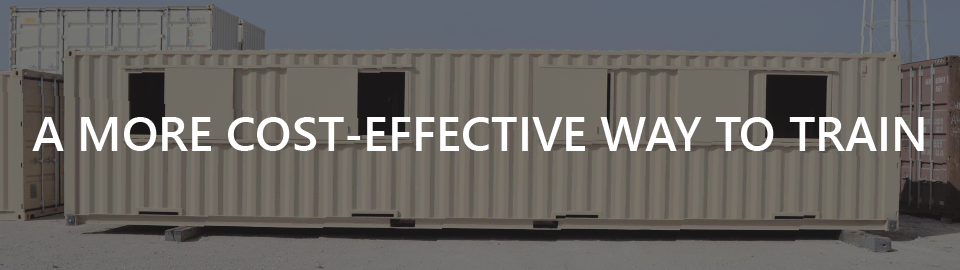 Banner for container-based training structure: a more cost-effective way to train Banner for container-based training structure: a more cost-effective way to train
