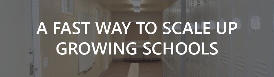 Banner for portable storage for schools: a fast way to scale up growing schools Banner for portable storage for schools: a fast way to scale up growing schools
