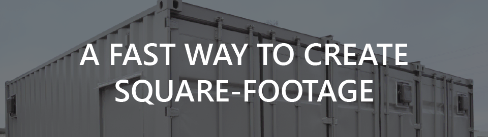 Banner for container based after action review rooms: a fast way to create square-footage Banner for container based after action review rooms: a fast way to create square-footage