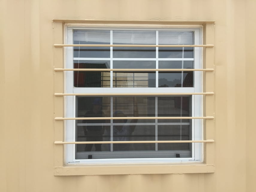 Security Guard Container Window Enhancing the Security of Shipping Container Structure..... | Falcon Blog