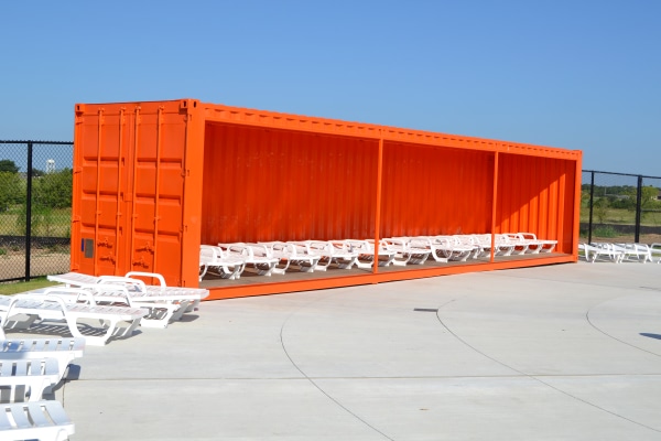 Shipping Container Poolside Cabana Water Park