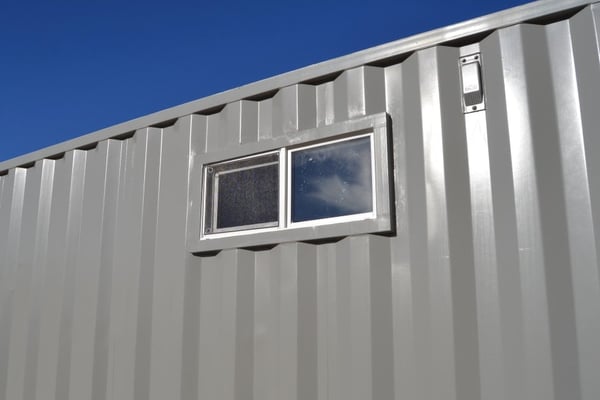 Shipping Container Privacy Window