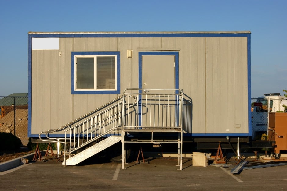 Traditional Portable Office Trailer