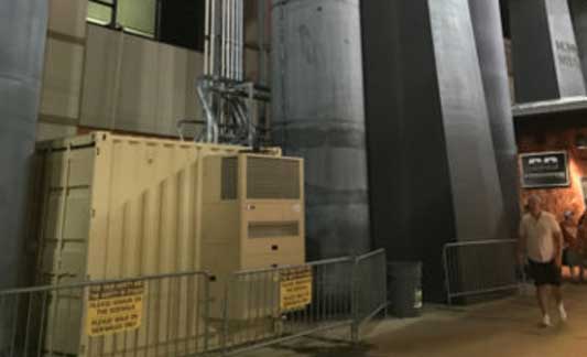 BHS equipment enclosure exterior
