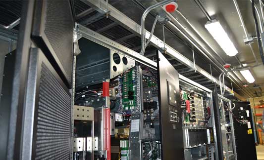modular equipment shelters for UPS systems