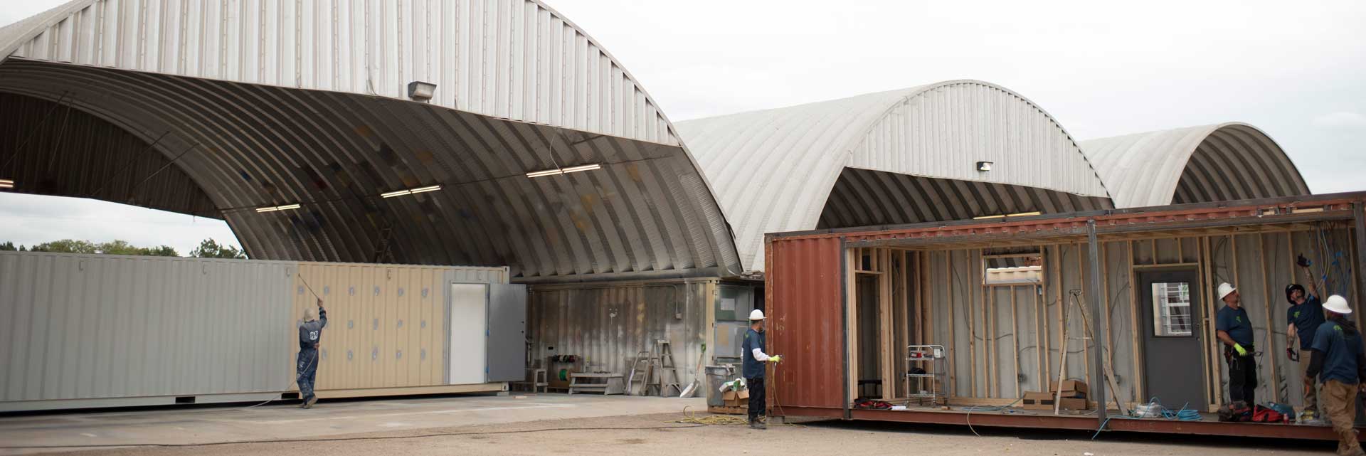 Falcon Structures manufacturing domes