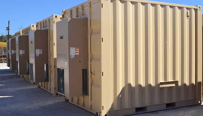 Pipeline monitoring containers