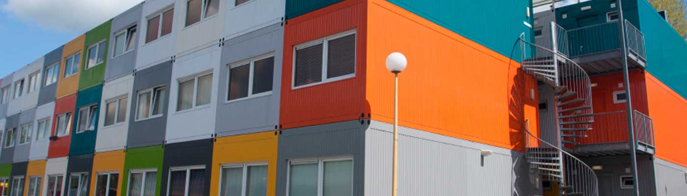 Multi-container student housing