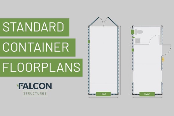 standard container floorplans