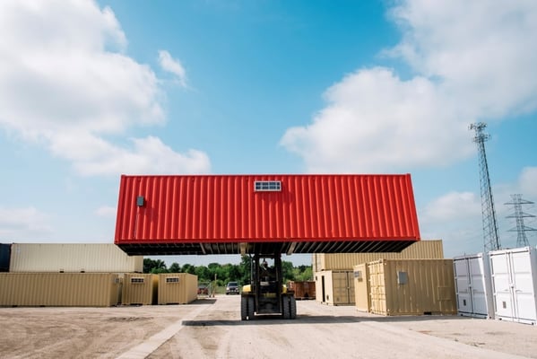 shipping container delivery