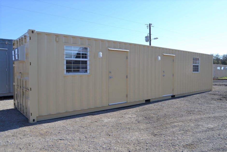 construction container breakroom