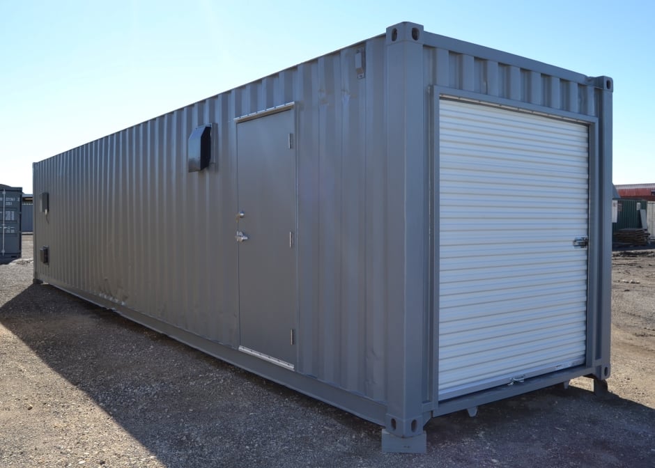 Worksite Storage Container for Materials