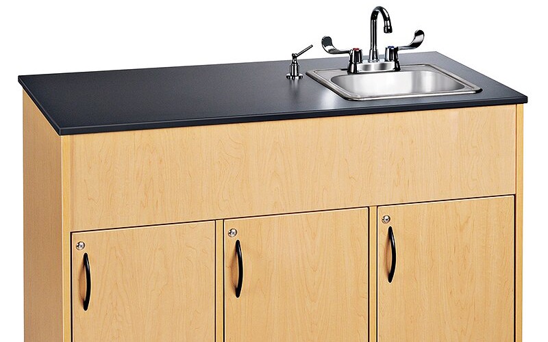 Plumbing Advantage Series Maple Finish