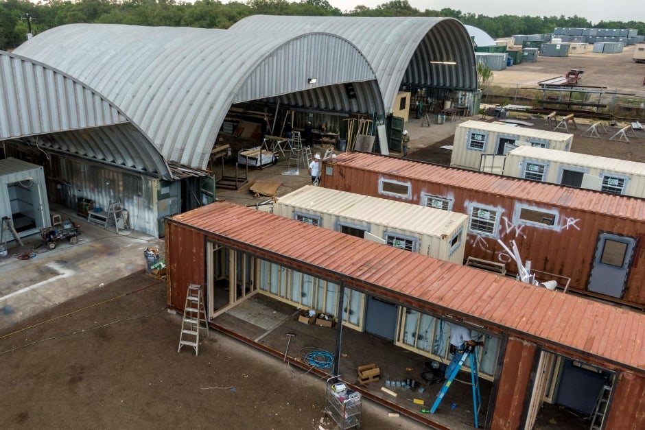 shipping container production process