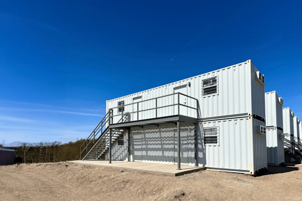 storage container workforce housing
