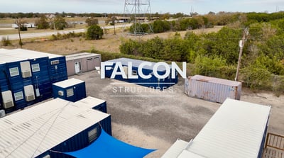 falcon structures container breakroom