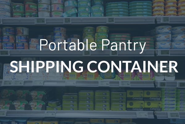 Dry Storage Shipping Containers Create Ideal Additional Pantry