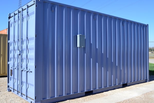 blue-high-cube-shipping-container