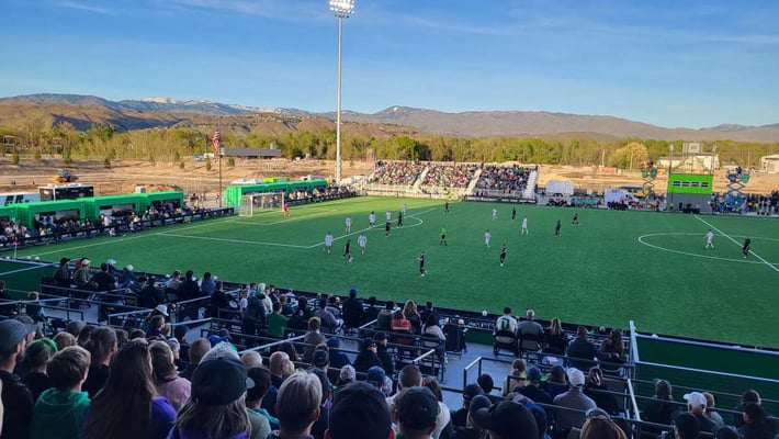 soccer stadium and pitch in garden city, idaho