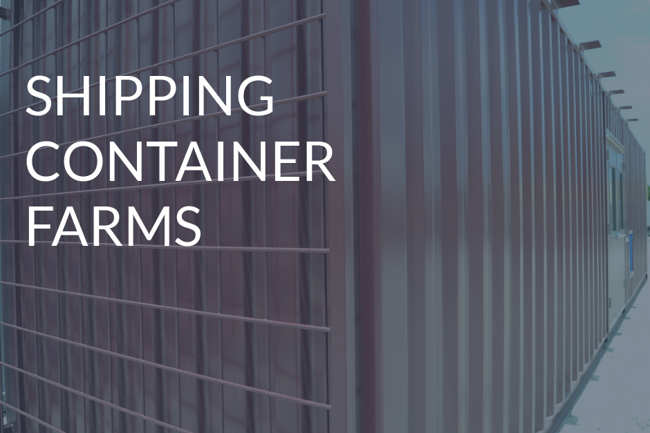 shipping container farms