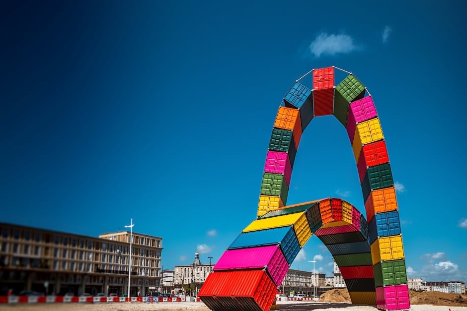 Catene-de-Containers-Le-Havre-France