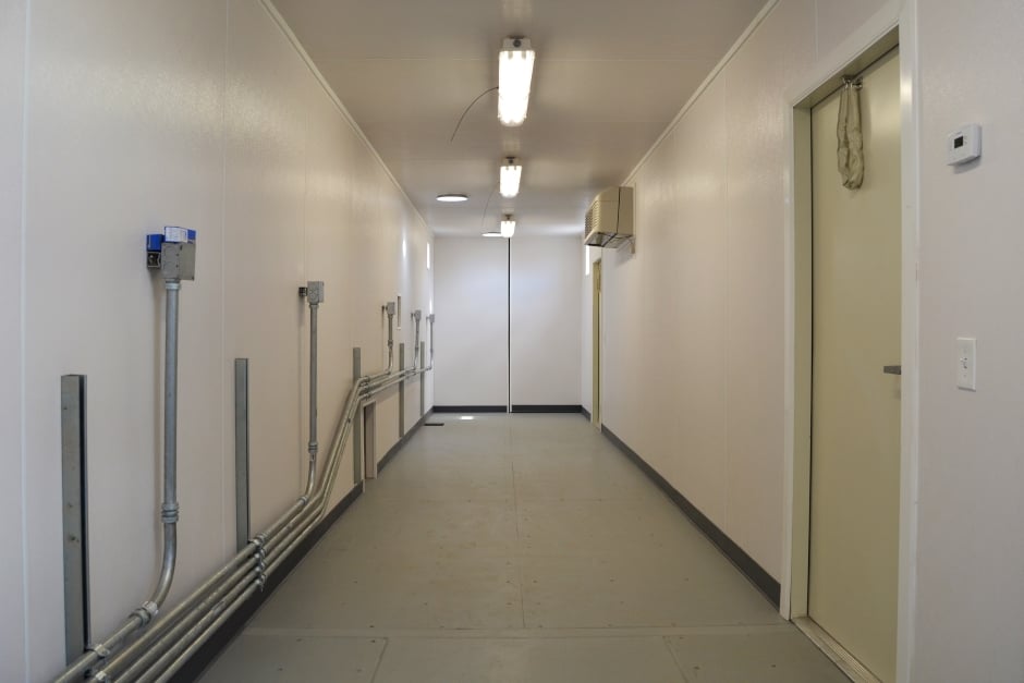 interior shipping container data center