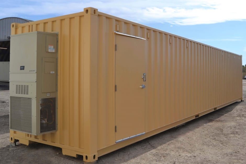 blanding metodologi vinter How to Add Air Conditioning to a Shipping Container
