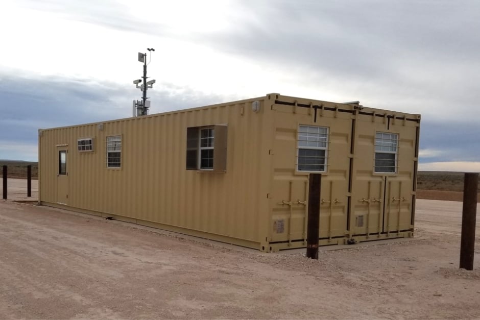 container-military-check-in-facility