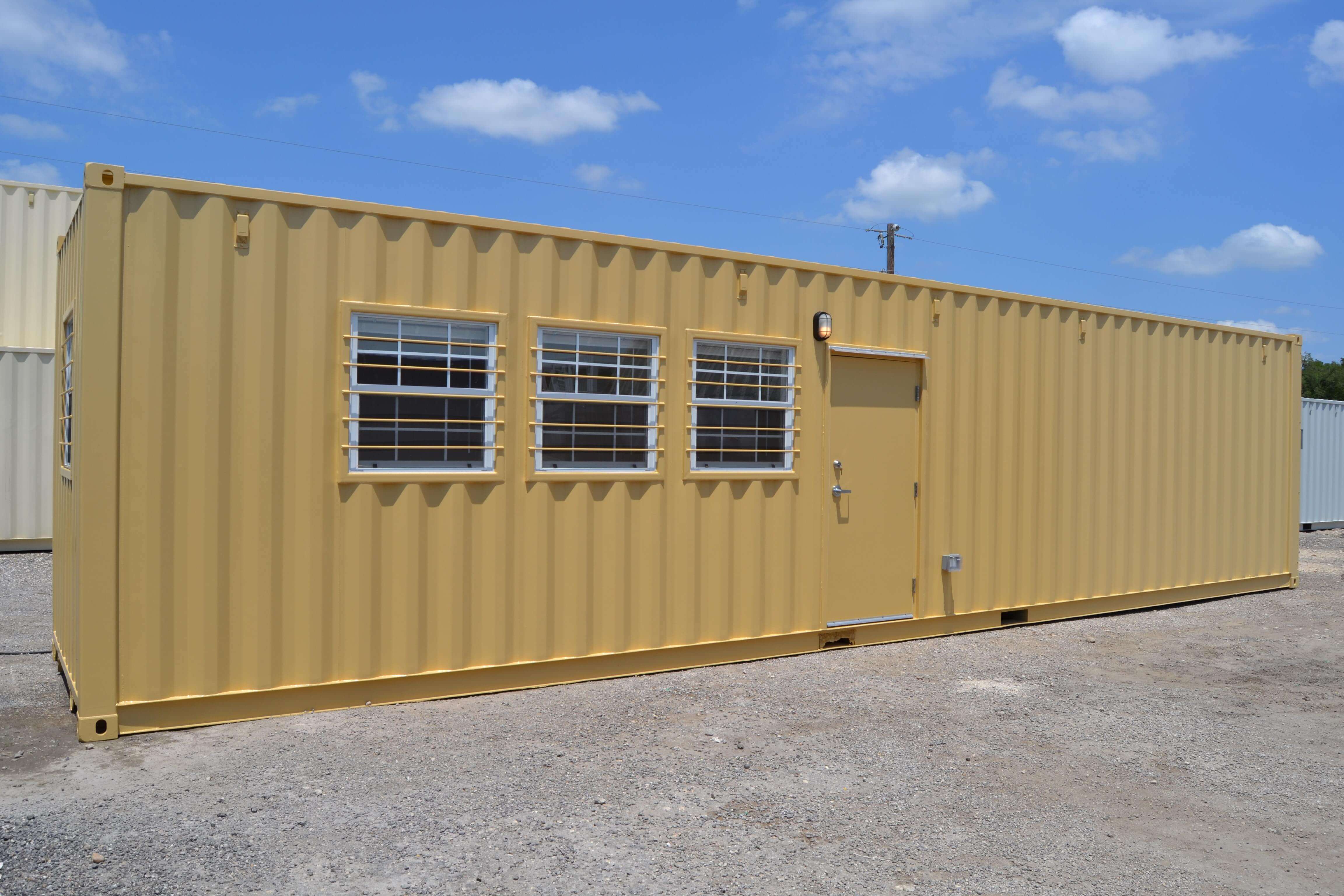 shipping container office for construction