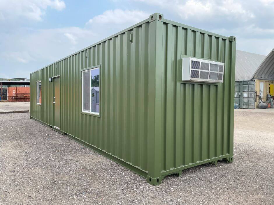 field office blog green container