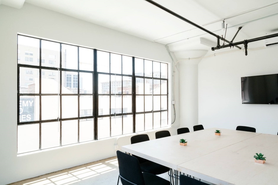 interior of an office building
