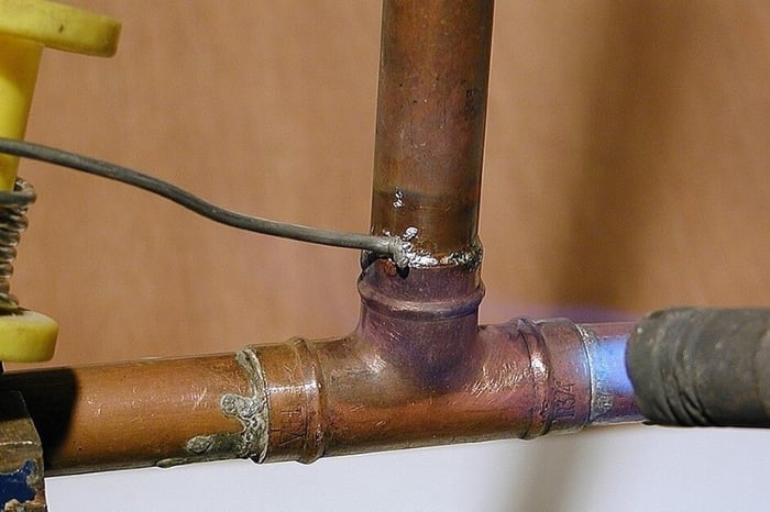 maintenance on copper pipe