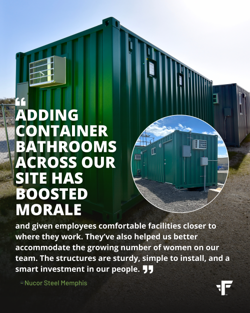 Nucor testimonial for falcon structures