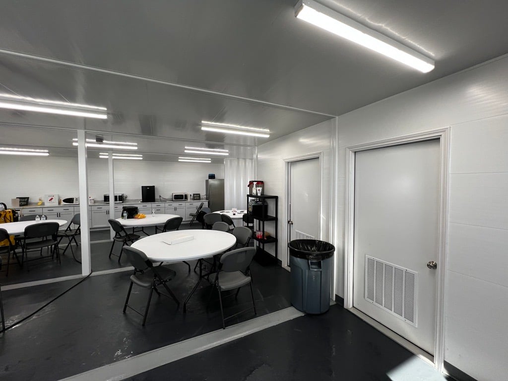 Clarios upstairs breakroom