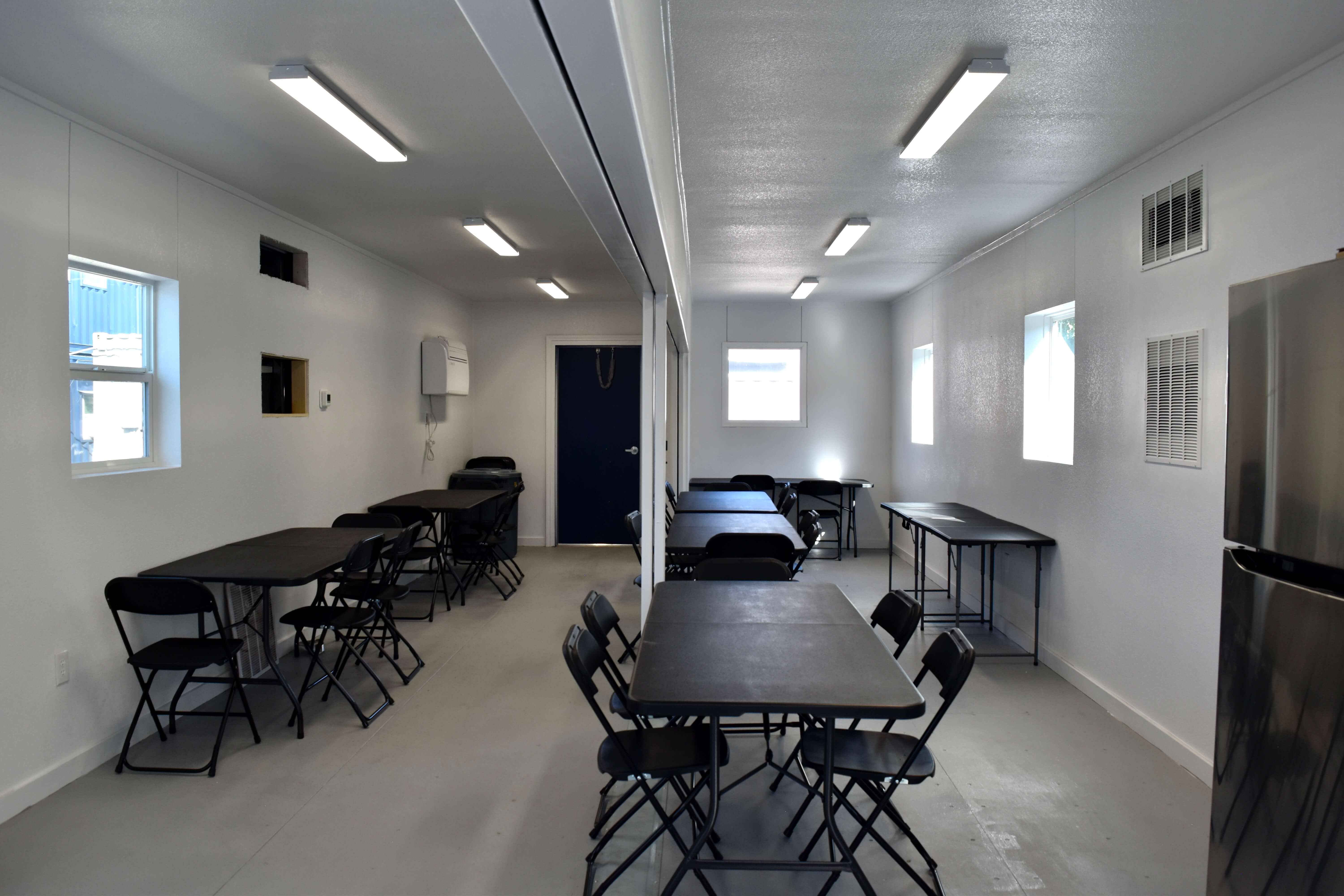 Double-wide-breakroom-interior center
