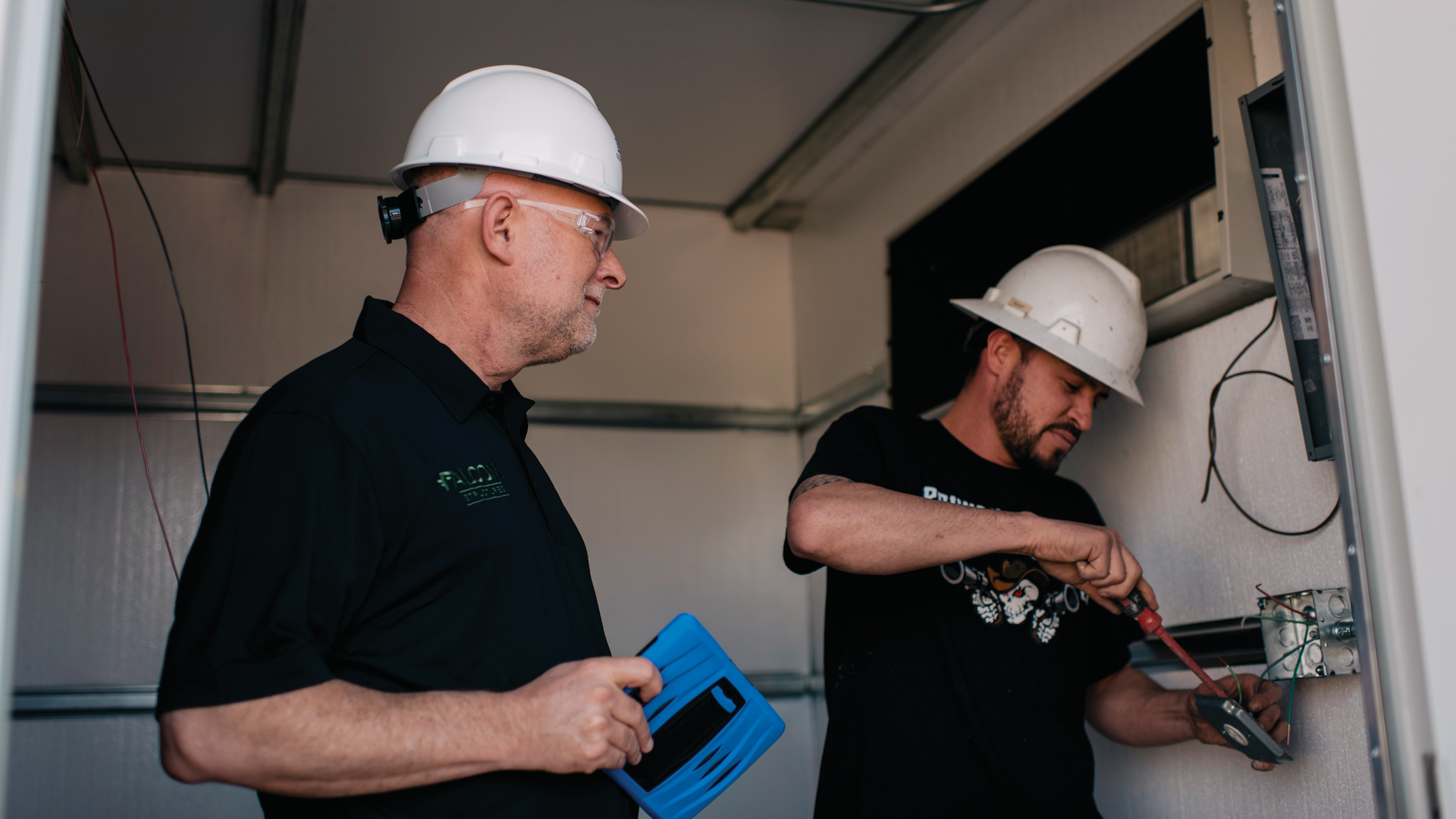 Electrician-Opening-Falcon-Structures