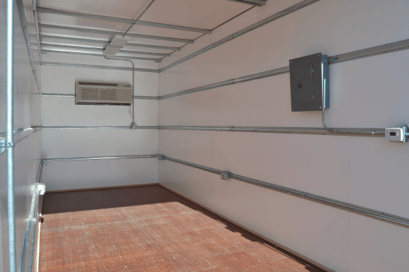 Inside storage container