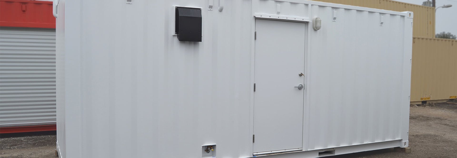 Shipping Container Locker Room | Case Study